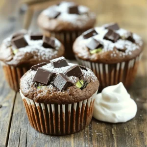 - 1 medium zucchini, grated (approximately 1 cup) - 1 cup all-purpose flour - 1/2 cup whole wheat flour - 1 teaspoon baking powder - 1/2 teaspoon baking soda - 1/2 teaspoon salt - 1 teaspoon ground cinnamon The key to these muffins is the grated zucchini. It adds moisture without making them soggy. The mix of all-purpose and whole wheat flour gives the muffins great texture. Baking powder and baking soda help them rise. The salt and cinnamon enhance the flavors, making each bite tasty. - 1/2 cup brown sugar, packed - 1/4 cup granulated sugar - 1/3 cup vegetable oil Sweeteners play an important role in these muffins. Brown sugar adds a rich flavor, while granulated sugar brings sweetness. The vegetable oil keeps the muffins moist and tender, which is crucial for a great muffin. - 1 cup dark chocolate chunks - Optional: 1/2 cup chopped walnuts or pecans Dark chocolate chunks make these muffins irresistible. They melt slightly during baking, creating gooey pockets of chocolate. If you want a crunch, add walnuts or pecans. These nuts not only add texture but also boost the nutritional value. - Preheat your oven to 350°F (175°C). - Prepare a muffin tin by lining it with paper liners or greasing it lightly. - In a large bowl, sift the all-purpose flour, whole wheat flour, baking powder, baking soda, salt, and ground cinnamon. - Mix these dry ingredients well, then set the bowl aside. - In another bowl, combine the brown sugar, granulated sugar, vegetable oil, eggs, and vanilla extract. - Whisk this mixture until smooth and well-blended. - Next, fold in the grated zucchini, ensuring it blends evenly throughout. - Gradually add the dry ingredients into the wet mixture. - Stir gently with a spatula or wooden spoon until just combined. - Be careful not to over-mix; this keeps the muffins light and fluffy. - Carefully fold in the dark chocolate chunks and any nuts you choose to add. - Use a spoon or scoop to portion the batter into the prepared muffin tin. - Fill each cup about two-thirds full to allow for rising. - Place the muffin tin in the oven and bake for 18-20 minutes. - To check if they are done, insert a toothpick into the center of a muffin. - It should come out clean or have a few moist crumbs attached. - After baking, let the muffins cool in the tin for 5 minutes. - Then, transfer them to a wire rack to cool completely. To make the best chocolate chunk zucchini muffins, avoid over-mixing the batter. When you mix too much, the muffins can become tough. Mix just until the dry ingredients are combined with the wet ones. This keeps the muffins light and fluffy. Fill your muffin cups about two-thirds full. This amount allows the muffins to rise nicely without overflowing. If you fill them too much, you might end up with a messy oven and uneven muffins. To boost the flavor, try adding spices like nutmeg or ginger. These spices can give your muffins a warm, cozy taste. A little goes a long way, so start with a small amount and adjust to your liking. You can also experiment with different types of chocolate. Dark chocolate adds depth, while milk chocolate brings sweetness. Mixing both can create a fun flavor surprise in each bite. Serving your muffins warm makes them extra inviting. You can also serve them with a dollop of yogurt. This adds creaminess and pairs well with the chocolate. For a beautiful presentation, dust your muffins with powdered sugar. This simple touch makes them look fancy and adds a hint of sweetness. Enjoy these muffins fresh from the oven or share them with friends! {{image_4}} You can easily adjust this recipe to fit your diet. - Gluten-free option: Substitute all-purpose flour with gluten-free flour blends. This will keep the muffins light and fluffy. - Vegan adaptation: Replace eggs with flax eggs or unsweetened applesauce. Mix one tablespoon of flaxseed meal with two and a half tablespoons of water for each egg. Want to mix it up? Here are some fun ideas. - Adding fruits: Blueberries or bananas can add a nice twist. They bring natural sweetness and moisture. - Experimenting with nuts: Try different nuts or seeds. Walnuts and pecans add crunch, while seeds can boost nutrition. You can transform these muffins into other tasty treats. - Zucchini bread: Pour the batter into a loaf pan instead. Bake it longer, about 50-60 minutes. - Mini muffin tins or cupcakes: Use mini muffin tins for bite-sized treats. Adjust baking time to about 12-15 minutes. These variations will keep your chocolate chunk zucchini muffins exciting and fresh! Keep your chocolate chunk zucchini muffins at room temperature for up to three days. Place them on a plate or in a basket, covered with a clean kitchen towel. This method keeps them fresh while allowing air to circulate. Avoid direct sunlight, as it can dry them out. For longer storage, freeze your muffins. Wrap each muffin in plastic wrap, then place them in a freezer bag. They can last up to three months in the freezer. To enjoy, take out a muffin and let it thaw at room temperature. You can also reheat the muffin in the microwave for about 15-20 seconds. Use airtight containers for the best storage. This helps keep your muffins moist and fresh. Avoid opening the container too often. This can let in air and cause your muffins to stale. If you notice any moisture, use paper towels inside the container to absorb it. To keep your muffins moist, start with fresh zucchini. Grate it finely and squeeze out excess water. This helps prevent a soggy texture. When mixing, avoid over-stirring the batter. Over-mixing can lead to dry muffins. Also, adding a bit of vegetable oil helps retain moisture. For an extra touch, consider adding Greek yogurt to your batter. This will make your muffins soft and rich. Yes, you can use other vegetables. Grated carrots work well, adding sweetness and moisture. You can also try mashed bananas for a fruity twist. Sweet potatoes are another great option. They add flavor and nutrition. Each of these substitutes will change the muffin's taste, so choose based on your preference. Zucchini muffins offer several health benefits. Zucchini is low in calories but high in vitamins A and C. It also adds fiber, which aids digestion. Using whole wheat flour increases fiber too. Dark chocolate chunks add antioxidants and can improve heart health. The sugars in the recipe provide quick energy, while the healthy fats from the oil keep you full longer. Overall, these muffins are a tasty way to enjoy nutritious ingredients. Now you have all you need to make delicious chocolate chunk zucchini muffins. You learned about the key ingredients, step-by-step instructions, and handy tips. Remember, avoid over-mixing to keep them light. Experiment with add-ins and flavors to find your favorite twist. Store them properly to enjoy these tasty treats longer. Making muffins can be fun and rewarding. Enjoy baking and share your yummy results!