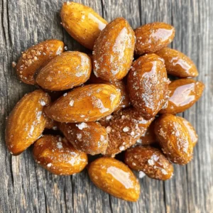 - 2 cups raw almonds - 1/4 cup pure maple syrup - 1 teaspoon ground cinnamon - 1/2 teaspoon vanilla extract - 1/4 teaspoon sea salt - 1/8 teaspoon cayenne pepper (optional) Gathering the right ingredients is key for the best flavor. First, you need raw almonds. They are the main star of this snack. Next, grab pure maple syrup. This syrup adds sweetness that complements the nuts perfectly. Ground cinnamon is next. It gives that warm, comforting spice flavor. You will also need vanilla extract. This will enhance the sweetness and make everything taste better. Sea salt is important too; it balances the flavors. If you like a bit of heat, cayenne pepper is an optional but fun addition. Make sure all your ingredients are fresh. This ensures the best taste in your Maple Cinnamon Roasted Almonds. Start by preheating your oven to 350°F (175°C). This step is key to getting the right crunch. While the oven heats, line a baking sheet with parchment paper. This will help your almonds not stick and make cleanup easy. In a medium bowl, combine the pure maple syrup, ground cinnamon, vanilla extract, sea salt, and cayenne pepper if you want a spicy kick. Mix these ingredients well until they blend into a smooth coating. This sweet and spicy mix makes the almonds pop with flavor. Now, add the raw almonds to the bowl. Make sure every almond gets covered in that tasty maple mixture. Use a spatula or your clean hands to mix them well. You want each almond to be luxuriously coated, so take your time with this step. Spread the coated almonds onto the lined baking sheet in a single layer. This ensures even roasting. Place the baking sheet in the preheated oven. Roast the almonds for 10 to 12 minutes. Stir them halfway through to promote even cooking. Keep a close eye on them; they should turn a beautiful golden color. Once the almonds smell amazing and have a lovely golden hue, take them out of the oven. Let them cool on the baking sheet for about 15 minutes. They will become crunchier as they cool, which makes them even more enjoyable to eat. After they cool, transfer the roasted almonds into an airtight container. Store them at room temperature. They will stay fresh and delightful for up to two weeks. Enjoy these tasty snacks anytime! - Keep an eye on the cooking time to avoid burning. - Stir the almonds halfway through for even roasting. Roasting almonds can be tricky. If you leave them too long, they may burn. Set a timer for 10 minutes. Check their color and aroma often. You want a nice golden brown, not dark. Stirring helps them roast evenly. This simple trick makes a big difference. - Think about adding spices like nutmeg or ginger for extra flavor. - Change the sweetness by adjusting the maple syrup amount. Want a unique twist? Add nutmeg for warmth or ginger for a kick. Both spices complement the sweet maple well. If you prefer less sweetness, reduce the maple syrup. Try it with less syrup first, then taste. You can always add more! - Serve in decorative bowls or on platters for a beautiful display. - Pair with fresh fruits or cheese for a fun snack board. Presentation matters! Use a colorful bowl or wooden platter. It makes the almonds look more inviting. For snack boards, add cheese or fruits. Apples or grapes go well with the sweet almonds. This creates a delightful mix of tastes and textures! {{image_4}} If you love a little heat, try this twist. Just add more cayenne pepper to the mix. This will give your almonds a nice kick. Feel free to start with a pinch and taste as you go. You can always add more heat later. This variation works well for those who enjoy bold flavors. Almonds are great, but you can switch things up. Try using cashews or pecans instead. Both nuts have a rich taste that pairs well with maple and cinnamon. You can follow the same recipe. Just remember to adjust the roasting time if needed. Each nut has a unique crunch and flavor. Want a healthier choice? Use sugar-free maple syrup. This swap keeps the sweet taste but lowers the sugar. You can enjoy the same great flavor without the extra calories. It’s a perfect option for those watching their sugar intake. Just mix it in the same way as the regular syrup. Store your Maple Cinnamon Roasted Almonds in an airtight container. This keeps them fresh and crunchy. You can use glass jars or plastic containers. Make sure the lid seals tightly to block out air. These roasted almonds last up to two weeks at room temperature. Keep them in a cool, dry place. Avoid direct sunlight, as it can make them go stale faster. If you notice any change in taste or smell, it’s best to throw them out. You can freeze these almonds for longer storage. Place them in a freezer-safe bag or container. Squeeze out as much air as possible before sealing. When ready to eat, let them thaw at room temperature. Enjoy their deliciousness even after weeks! You can use roasted almonds, but they will taste different. Raw almonds soak up the maple syrup and spices better. Roasted almonds may not absorb the flavors as much. If you use roasted almonds, reduce the roasting time to avoid overcooking. These almonds pair well with many snacks. Try serving them with: - Cheese, like sharp cheddar or creamy Brie - Fresh fruits, such as apples or pears - Yogurt, for a tasty dip - Dark chocolate, for a sweet treat This recipe is already vegan! All the ingredients are plant-based. The maple syrup, almonds, and spices fit a vegan diet perfectly. Enjoy these almonds guilt-free! Yes, you can change the sweetness by adjusting the maple syrup. If you prefer less sweetness, use only 2 tablespoons. For a sweeter taste, add more syrup, but keep it balanced. You want the flavors to shine! Now you have a simple way to make Maple Cinnamon Roasted Almonds. You can use basic ingredients and easy steps to create a tasty snack. Remember to keep an eye on your almonds while they roast to get them just right. You can try variations to suit your taste, like adding spices or using different nuts. These almonds store well and make great treats for sharing. Enjoy your new snack on its own or with other foods!