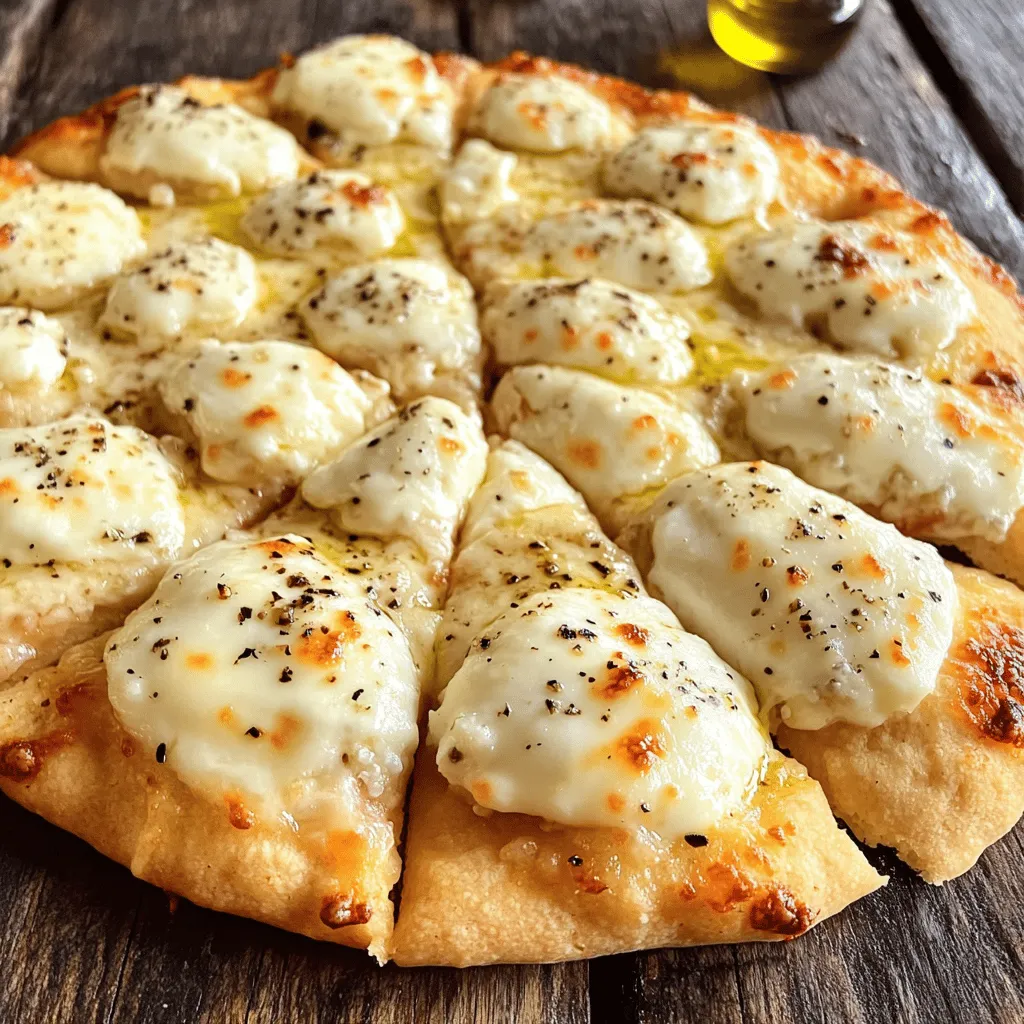 - 1 cup low-fat cottage cheese - 1 large egg - 1 cup oat flour (or substitute with almond flour if preferred) - 1/2 cup shredded mozzarella cheese - 1 teaspoon baking powder - 1 teaspoon Italian seasoning - 1/2 teaspoon garlic powder - 1/4 teaspoon salt - Olive oil (for greasing) Using these ingredients makes a tasty crust. Low-fat cottage cheese gives protein and creaminess. The egg helps bind the crust, making it firm. Oat flour or almond flour creates a gluten-free base. Mozzarella cheese melts beautifully, enhancing flavor. Baking powder gives it a nice rise. Italian seasoning and garlic powder add a delicious taste. You can adjust the spices to fit your palate. Seasoning makes a big difference in flavor. Olive oil helps prevent sticking and adds richness. Each ingredient plays a key role in making this crust tasty and healthy. 1. Preheat the oven and prep the baking sheet: First, set your oven to 400°F (200°C). This helps the crust bake evenly. Prepare your baking sheet by lining it with parchment paper or lightly greasing it with olive oil. This will make sure the crust does not stick. 2. Mix cottage cheese and egg until smooth: In a medium bowl, add 1 cup of low-fat cottage cheese and 1 large egg. Use a whisk to mix these until they are smooth and creamy. This step is key for a tasty crust. 3. Incorporate dry ingredients into the mixture: Gradually stir in 1 cup of oat flour, 1 teaspoon of baking powder, 1 teaspoon of Italian seasoning, 1/2 teaspoon of garlic powder, and 1/4 teaspoon of salt. Mix well until you form a soft dough. Finally, fold in 1/2 cup of shredded mozzarella cheese for a cheesy flavor. 1. Form the pizza crust: Carefully transfer the dough onto your prepared baking sheet. Use your hands or a spatula to shape the dough into a round pizza crust. Aim for a thickness of about 1/2 inch. 2. Bake the crust until golden brown: Place the baking sheet in your preheated oven. Let it bake for 15-20 minutes. You want a golden-brown crust that feels firm when touched. 3. Add toppings and finish baking: After baking, take the crust out of the oven. Now it's time to add your favorite pizza sauce and toppings. Return the pizza to the oven for another 10-15 minutes. This will melt the cheese and make it bubbly. Enjoy your protein-packed pizza! To get a crispy crust, focus on your baking method. Start by preheating your oven to 400°F (200°C). Use a baking sheet lined with parchment paper for easy cleanup. If you want extra crunch, consider using a pizza stone. A stone holds heat well, giving your crust a nice crisp. For thickness, aim for about 1/2 inch. If it’s too thick, the center may stay soft. A thinner crust will bake faster and get crispier. You can also bake it a bit longer. Just watch it so it doesn't burn. To elevate the taste of your crust, mix in herbs and spices. Try adding dried oregano or basil for an Italian touch. A pinch of red pepper flakes adds a nice kick. Garlic powder is another great addition; it gives rich flavor without being overpowering. For cheese, use shredded mozzarella for creamy texture. You can also mix in some Parmesan for a savory twist. If you want a sharp flavor, consider adding cheddar cheese. A blend of cheeses works well, too. Experiment to find your favorite combo! {{image_4}} If you need a gluten-free crust, you can use a simple swap. Replace oat flour with almond flour. Almond flour makes the crust light and nutty. You can also use other gluten-free flours like coconut flour or rice flour. Just remember, each flour has a different texture. You may need to adjust other wet ingredients. Try adding a bit more cottage cheese or egg if the dough seems too dry. You can change up the taste of your crust easily. Try different cheeses for unique flavors. Parmesan or cheddar adds a rich taste. Mixing cheeses can make things extra fun. You can also fold in fresh herbs like basil or oregano for a fresh twist. Adding vegetables directly into the crust is another great option. Finely chopped spinach, bell peppers, or zucchini can boost flavor and nutrients. Just make sure to drain excess moisture from the veggies. This keeps your crust from getting soggy. You can mix and match flavors to create your perfect pizza base. To keep your high-protein cottage cheese pizza crust fresh, store it in the fridge. First, let the crust cool completely. Then, wrap it tightly in plastic wrap or place it in an airtight container. This helps to avoid moisture loss and keeps the crust tasty. When you are ready to eat leftover pizza, reheat it in the oven. Preheat your oven to 350°F (175°C). Place the pizza on a baking sheet and heat for about 10-15 minutes. This warms it up and keeps the crust crispy. You can also use a microwave, but it may make the crust softer. You can freeze both uncooked and cooked pizza crust. For uncooked crust, shape it on a baking sheet. Then, place the baking sheet in the freezer. Once the crust is firm, wrap it tightly in plastic wrap and store it in a freezer bag. This way, it will last for up to three months. To freeze cooked pizza, let it cool completely. Then, slice it into pieces. Wrap each slice in plastic wrap and store in a freezer bag. When you want to enjoy it, thaw it overnight in the fridge. Reheat it in the oven at 350°F (175°C) for about 10 minutes. This keeps the flavors fresh and delicious. Yes, cottage cheese is a great source of protein. One cup contains about 28 grams of protein. This makes it a smart choice for anyone looking to boost their protein intake. Protein helps build muscles and keeps you full longer. Absolutely! You can use oat flour or almond flour for this crust. Both work well, but they give different tastes and textures. Oat flour makes a softer crust, while almond flour gives a nutty flavor. Feel free to experiment and find what you like best! To prevent sticking, grease the baking sheet lightly with olive oil. You can also use parchment paper. This creates a non-stick surface, helping your crust release easily after baking. Make sure to spread the dough evenly, too, so it cooks properly. You learned how to make a healthy pizza crust using simple ingredients like low-fat cottage cheese and oat flour. I walked you through preparing, baking, and customizing the crust. Plus, I shared tips for a crispier texture and flavor boosts. Don't forget to check ways to store your leftovers or freeze your crust. With these steps, you can enjoy a tasty, nutritious pizza that suits your needs. Cooking can be fun and healthy, so let’s get started in the kitchen!