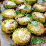 - 1 pound Brussels sprouts, trimmed and halved - 4 cloves garlic, minced - 3 tablespoons extra-virgin olive oil - 1 teaspoon sea salt - ½ teaspoon freshly ground black pepper - ½ teaspoon smoked paprika - ½ cup freshly grated Parmesan cheese - 2 tablespoons balsamic glaze - Fresh parsley, finely chopped You can swap extra-virgin olive oil with avocado oil or melted butter. For cheese, feel free to use Pecorino Romano or nutritional yeast for a vegan option. If you don’t have balsamic glaze, a simple mix of balsamic vinegar and honey will work well. Fresh ingredients make a big difference in flavor. Fresh Brussels sprouts taste sweet and nutty. They also keep more nutrients, giving you a healthy meal. Fresh garlic brings a bold taste, while fresh Parmesan melts perfectly over the sprouts. Using fresh herbs, like parsley, adds color and a burst of taste. Always choose high-quality ingredients for the best results. Preheat your oven to 400°F (200°C). This hot temperature is perfect for roasting Brussels sprouts. It helps them get crispy and brown. In a large bowl, add the halved Brussels sprouts. Toss them with minced garlic, olive oil, sea salt, black pepper, and smoked paprika. Use your hands or a spoon to mix well. Make sure each sprout gets a good coat of the oil and spices for great flavor. Spread the seasoned Brussels sprouts on a baking sheet. Place them cut-side down. This helps them become extra crispy as they roast. Put the baking sheet in the oven and roast for 20-25 minutes. Keep an eye on them. You want the sprouts to be golden brown and crispy on the edges. When the Brussels sprouts are done, take them out of the oven. Sprinkle freshly grated Parmesan cheese evenly over the hot sprouts. The heat will help the cheese melt nicely. Put the baking sheet back in the oven for another 5 minutes. This will create a tasty, cheesy crust. After that, drizzle balsamic glaze over the sprouts for a sweet and tangy flavor. Finally, sprinkle chopped parsley on top for a fresh touch. To get that nice, crispy bite, start with dry Brussels sprouts. After washing, pat them dry. This helps them roast better. Place the sprouts cut-side down on the baking sheet. This lets the heat hit the flat side directly. Roast them in a hot oven at 400°F for 20-25 minutes. This high heat creates a great crunch without burning. While garlic and Parmesan are key, feel free to boost the flavor. Try adding a pinch of red pepper flakes for heat. You can also mix in some lemon zest for a fresh twist. Fresh herbs like thyme or rosemary can give a nice aroma. Don’t hesitate to experiment with smoked paprika. It adds a unique depth to the dish. Presentation makes a dish shine. Serve the Brussels sprouts in a large bowl or on a platter. Arrange them in a circle for a nice look. A drizzle of balsamic glaze on top adds a glossy finish. Sprinkle some fresh parsley for color. It makes the dish pop and shows off the flavors. {{image_4}} You can spice things up by adding chili flakes. A pinch of these flakes gives a nice kick. If you prefer sweet, try adding honey or maple syrup. This will balance the savory flavors and add a tasty twist. If you want to use an air fryer, it's simple. Cook the Brussels sprouts at 375°F for about 15 minutes. Shake the basket halfway for even cooking. For stovetop sautéing, heat some olive oil in a large pan. Add the sprouts and sauté for about 10-12 minutes. Stir often to avoid burning. For a vegan option, substitute the Parmesan with nutritional yeast or vegan cheese. This keeps the dish creamy without dairy. You can also mix in other veggies like carrots or bell peppers. This adds color and flavor, making the dish more exciting. To keep your Roasted Garlic Parmesan Brussels sprouts fresh, store them in an airtight container. Glass or plastic containers work well. Make sure they cool down before sealing. This helps avoid moisture build-up. If you plan to eat them within three days, just refrigerate. For longer storage, consider freezing. When reheating, try using the oven. Preheat it to 350°F (175°C). Spread the sprouts on a baking sheet. Heat for about 10-15 minutes. This method keeps them crispy. You can also use a skillet on medium heat. Just stir them until hot. Avoid the microwave if you want to keep that great texture and flavor. To freeze Brussels sprouts, first, blanch them. Boil them for 2-3 minutes, then shock in cold water. Drain and dry well. Place them in freezer bags, removing as much air as possible. Label the bags with the date. They can last up to 6 months in the freezer. When you're ready to use them, thaw in the fridge overnight. Yes, you can use frozen Brussels sprouts. However, the texture may be softer. Frozen sprouts often contain more water. This can lead to steaming rather than roasting. If you use frozen sprouts, extend cooking time by 5-10 minutes. Ensure they roast until golden brown. Look for a golden brown color and crispy edges. You want them to be tender inside. A fork should pierce them easily, but they should not be mushy. The garlic should also be fragrant and slightly caramelized. Yes, you can prep Brussels sprouts ahead. Trim and halve them up to a day in advance. Store them in an airtight container in the fridge. You can also mix the olive oil and spices beforehand. Just combine everything right before roasting. Yes, this recipe is quite healthy. Brussels sprouts are low in calories and high in fiber. They contain vitamins C and K, which are good for your health. The olive oil adds healthy fats, while Parmesan cheese offers protein. Overall, it’s a balanced dish! These sprouts pair well with many dishes. Try serving them with roasted chicken or steak. They also go well with quinoa or rice for a vegetarian option. A light salad can complement the meal too. You can find the full recipe [here](#). It will guide you through each step with details and tips. Enjoy cooking! In summary, we explored how to make delicious Roasted Garlic Parmesan Brussels Sprouts. I shared a full list of ingredients and options for substitutions. Fresh ingredients elevate taste and nutrition. You learned step-by-step instructions for perfect roasting, along with tips for flavor and presentation. Variations and storage tips help you customize and save leftovers. Remember to check FAQs for any lingering questions. Enjoy this simple yet tasty dish at your next meal!