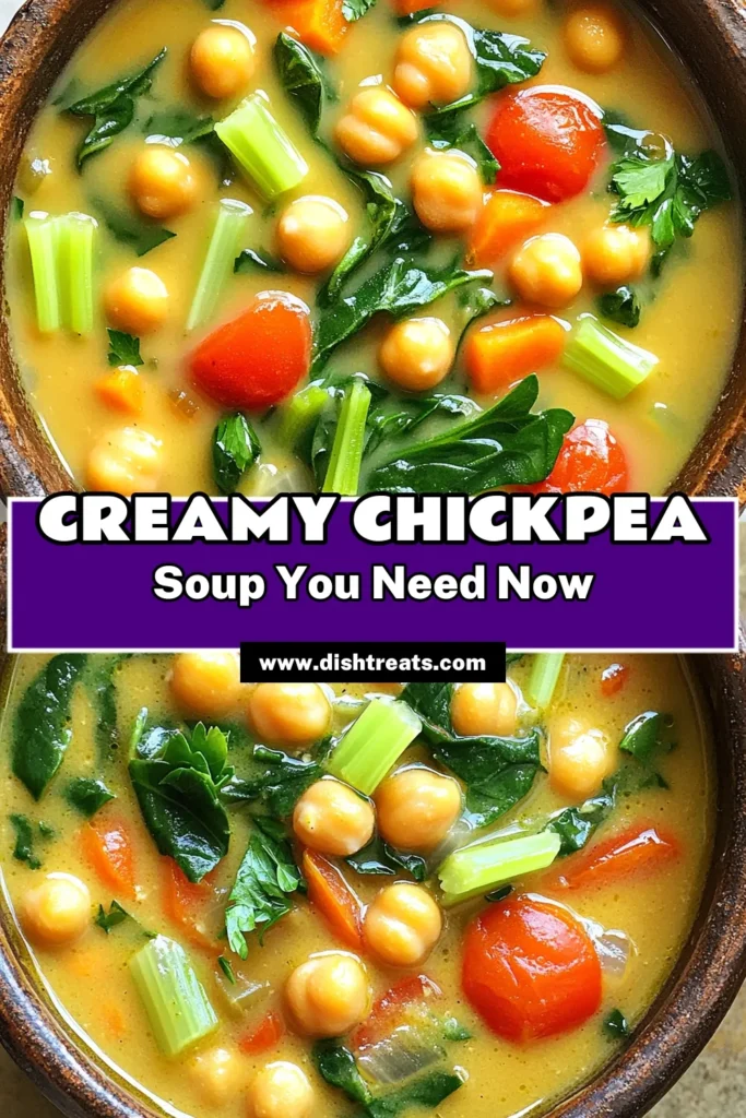 Indulge in a bowl of Creamy Tuscan Chickpea Delight that's perfect for any occasion! This hearty soup combines chickpeas, fresh veggies, and creamy coconut milk for a deliciously satisfying meal. With easy slow cooker instructions, you can effortlessly create this comforting dish that's both nutritious and flavorful. Click to explore the full recipe and bring warmth to your table today!