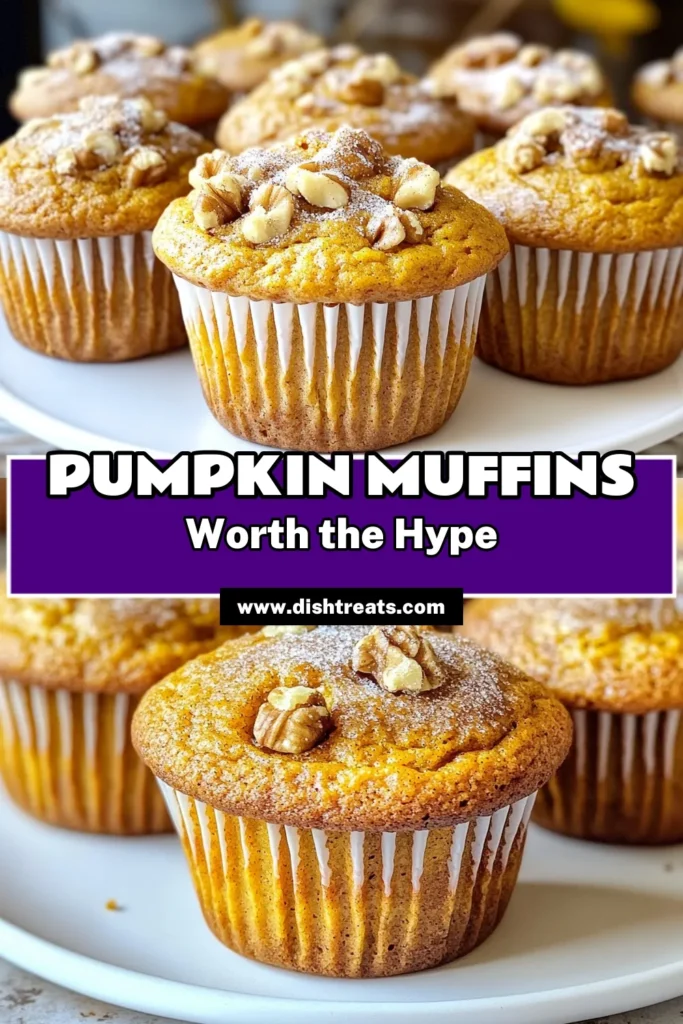 Indulge in the warmth of fall with these delightful Cinnamon Pumpkin Muffins! Made with creamy pumpkin puree, spices, and topped with a sweet crust, they make the perfect treat for any occasion. Easy to bake and oh-so-tasty, these muffins will become a family favorite. Ready to whip up a batch? Click through for the full recipe and enjoy the cozy flavors of autumn! #CinnamonPumpkinMuffins #FallBaking #PumpkinSpice #MuffinRecipe
