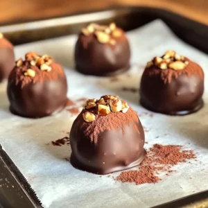 - 1 cup almond flour - 1/2 cup rolled oats - 1/4 cup pure maple syrup - 1/4 cup pumpkin puree - 2 tablespoons creamy almond butter - 2 teaspoons pumpkin spice mix - 1 teaspoon pure vanilla extract - 1/4 teaspoon salt - 1/2 cup dark chocolate chips - Optional rolling ingredients: cocoa powder or crushed nuts To create these no-bake pumpkin spice latte truffles, gather all your ingredients first. Almond flour forms the base. It gives a nice texture. Rolled oats add a little chewiness, making the truffles hearty. Pure maple syrup brings natural sweetness. Pumpkin puree adds moisture and flavor. Creamy almond butter gives a rich taste and helps bind everything. The pumpkin spice mix adds that cozy fall flavor we love. Don’t forget the pure vanilla extract; it enhances the sweetness. A hint of salt balances the flavors perfectly. For a delightful finish, melt some dark chocolate chips. They coat the truffles and add a rich touch. If you want, roll the truffles in cocoa powder or crushed nuts for an extra layer of flavor. These simple ingredients come together to make a delicious treat! First, grab a large mixing bowl. In it, combine 1 cup of almond flour and 1/2 cup of rolled oats. Stir them together well. This helps to break up any lumps. Next, add 1/4 cup of pure maple syrup and 1/4 cup of pumpkin puree. Then, mix in 2 tablespoons of creamy almond butter, 2 teaspoons of pumpkin spice mix, 1 teaspoon of pure vanilla extract, and a pinch of 1/4 teaspoon of salt. Blend everything until you have a sticky, smooth dough. Now it’s time to shape the mixture. Use your hands to form small balls, about 1 inch in diameter. Place each ball on a parchment-lined baking sheet. Make sure to leave space between them. This helps to prevent sticking. Next, melt the dark chocolate chips. Put 1/2 cup of chocolate chips in a microwave-safe bowl. Heat them in the microwave for 30 seconds at a time. Stir well between each heating. Keep going until the chocolate is smooth and melted. Once the chocolate is ready, dip each truffle into the melted chocolate. Use a fork to lift the truffle out. Let any extra chocolate drip back into the bowl. For added flavor, you can roll the truffles in cocoa powder or crushed nuts while the chocolate is still wet. After dipping, place the coated truffles back on the parchment paper. Put the baking sheet in the refrigerator for about 30 minutes. This helps the chocolate harden. Enjoy these tasty truffles chilled, or store them in an airtight container in the fridge for up to one week. To make the perfect truffles, ensure you have a sticky, cohesive dough. This will help the truffles hold their shape. When mixing, combine the almond flour and oats well before adding the wet ingredients. Once mixed, use your hands to form small balls. This step is key to creating a nice texture. When it comes to coating the truffles in chocolate, use a fork. This tool helps you dip each truffle evenly, ensuring a good chocolate layer. Let the excess chocolate drip off before placing the truffles on parchment paper. This method keeps your truffles neat and delicious. For a beautiful display, serve the truffles on a decorative platter. You can sprinkle a dusting of cocoa powder for a classy touch. Garnishing with whole almonds or a sprinkle of cinnamon adds a lovely look. These small details make your truffles stand out at any gathering. These truffles taste best when served chilled. Keep them in the fridge until you are ready to enjoy them. Pairing them with coffee or tea enhances their rich flavors. The warm drinks contrast nicely with the cool sweetness of the truffles. This combination makes for a delightful treat, perfect for any time of year. {{image_4}} You can change the taste of your truffles easily. Try using different nut butters. Almond butter works great, but peanut or cashew butter can add a fun twist. Each nut butter gives a unique flavor. You can also switch up the chocolate. Dark chocolate is rich, but you might like milk chocolate or white chocolate. For a vegan option, use dairy-free chocolate chips. Each choice brings a different taste and look. If you want a lighter treat, reduce the maple syrup. This cuts down on sweetness. You can also add protein powder. This makes your truffles more filling and gives them extra nutrition. Choose your favorite flavor of protein powder for a fun twist. Seasonal ideas can make your truffles special. For a holiday treat, add crushed peppermint. It gives a fresh taste and adds a festive touch. You can also mix in nuts or dried fruit. Chopped walnuts or cranberries can add great texture. These additions make your truffles even more interesting and fun to eat. Store your truffles in an airtight container. Place them in the fridge. This keeps them fresh and tasty. These truffles last up to one week in the fridge. Enjoy them throughout the week for a sweet treat. To freeze, place the truffles in a single layer on a baking sheet. Once frozen, transfer them to a freezer-safe bag or container. They can stay frozen for up to three months. Thaw them in the fridge before enjoying! Yes, you can. If you need gluten-free options, try coconut flour or oat flour. Almond flour works well, but it may not suit all diets. For nut-free, consider using sunflower seed flour. Each flour has a different texture, so adjust the amount as needed. If you don’t have maple syrup, honey is a great swap. Agave syrup also works well and gives a similar sweetness. Both options add a lovely flavor. Just remember to adjust the amount since some are sweeter than others. You should refrigerate the truffles for about 30 minutes. This time gives the chocolate a chance to set. If you want a firmer truffle, leave them longer. The longer they chill, the denser they become. Yes, these truffles can be vegan. Just use dairy-free chocolate chips. Make sure your nut butter is also vegan-friendly. The pumpkin puree, maple syrup, and other ingredients are already vegan. Absolutely! You can replace almond flour and almond butter with sunbutter and sunflower seed flour. This keeps the truffles nut-free while still being tasty. Just watch out for any cross-contamination if you’re very sensitive to nuts. These truffles blend almond flour, oats, maple syrup, and pumpkin for a tasty treat. You can customize them with different nuts or spices. Follow the steps to make your own delicious truffles. Store them in the fridge for up to a week. Enjoy them chilled with coffee or tea. Simple tips can help you improve your truffle-making skills. With a few creative twists, you can make these truffles your own. Try them out and impress your friends!