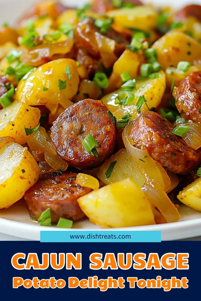 Discover the deliciousness of this Cajun Sausage Potato Skillet, a perfect one-pan potato dish that combines smoky andouille sausage with tender potatoes for an unforgettable meal. This easy-to-follow recipe is one of the best potato skillet recipes and is packed with flavor and spices. Enjoy healthy Cajun dishes at home and elevate your weeknight dinners. Ready to spice up your meals? Try it now and save for later! #CajunSausageSkillet #PotatoSkilletRecipes #AndouilleSausageRecipes #HealthyCajunDishes