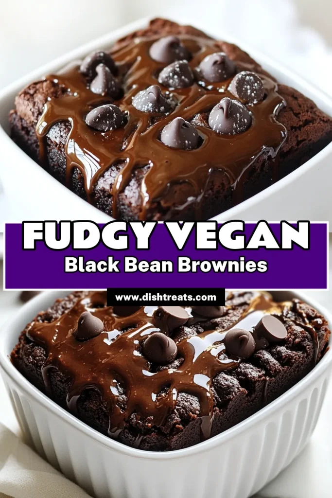 Indulge in these Vegan Fudgy Black Bean Brownies that are a game-changer for healthy dessert lovers! These easy-to-make vegan black bean brownies are packed with flavor and perfect for a gluten-free brownie recipe. Made with just a few wholesome ingredients, they’re fudgy, delicious, and truly satisfying. Try these healthy chocolate brownies today and elevate your plant-based dessert recipes. Don’t forget to save this recipe! #VeganBrownies #HealthyDesserts #GlutenFree #PlantBasedCooking