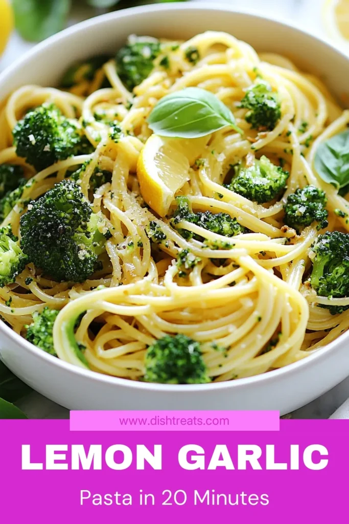 Delight in this Lemon Garlic Broccoli Pasta recipe that brings together the freshest flavors for an easy vegetarian pasta dish. Packed with nutrients, this healthy lemon pasta is quick to make and perfect for any weeknight dinner. Try this Garlic Broccoli Spaghetti for a delicious boost on your plate. Ready to enjoy a wholesome meal? Save this tasty Broccoli Pasta Recipe for later! #LemonGarlicPasta #EasyVegetarianPasta #HealthyLemonPasta #GarlicBroccoliSpaghetti