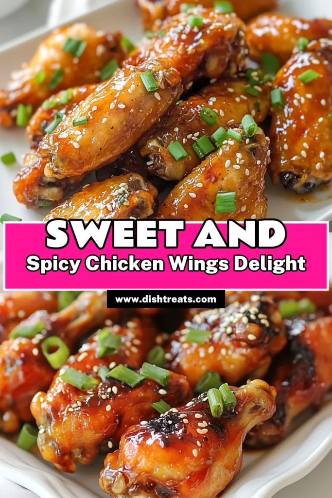 Indulge in these mouthwatering Sriracha Honey Chicken Wings, a must-try baked chicken wings recipe that's both easy and delicious. Perfect for game day or a tasty snack, these spicy honey wings feature an easy chicken wing marinade that infuses flavor and creates crispy chicken wings using your oven. Don't miss out on this flavor explosion! Save this recipe now for your next gathering! #SrirachaHoneyChickenWings #BakedChickenWingsRecipe #SpicyHoneyWings #CrispyChickenWingsOvenRecipe