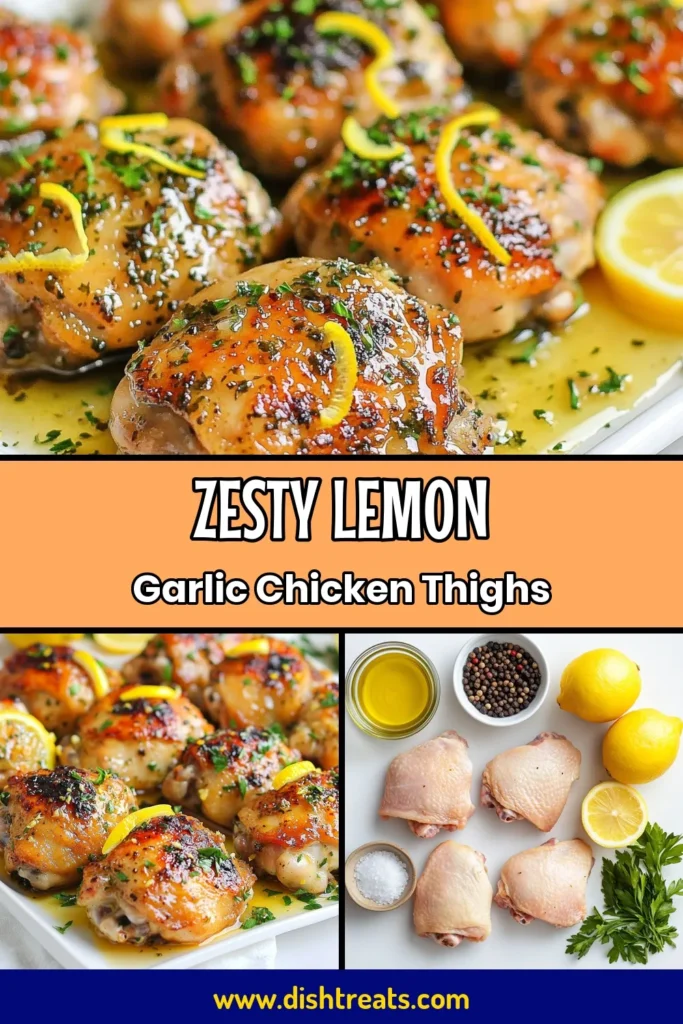 Discover the delightful flavors of Instant Pot Lemon Garlic Chicken with this easy recipe for zesty chicken thighs. Perfect for a quick weeknight meal, these pressure cooker chicken thighs are infused with lemon and garlic for a healthy, savory dish. Enjoy tender, juicy chicken in just 30 minutes! Try this zesty chicken thighs recipe tonight! Save for later and wow your family! #InstantPot #ChickenRecipe #HealthyEating #EasyRecipes