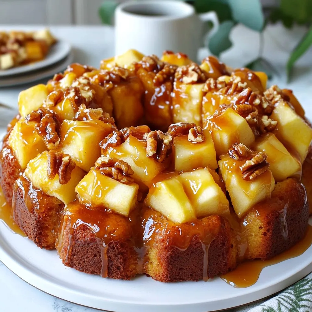 Caramel Apple Monkey Bread Simple and Tasty Recipe