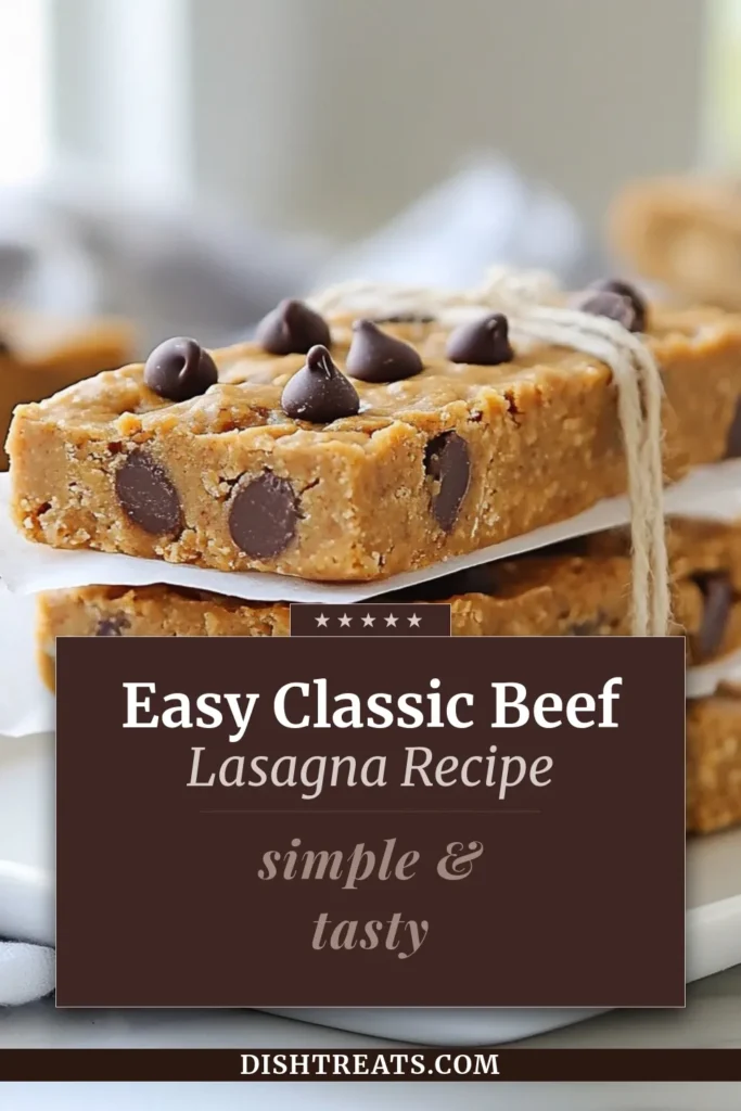 Looking for a delicious and healthy snack? Try these Peanut Butter Chocolate Chip Energy Bars! These no-bake energy bars are perfect chocolate chip snack bars packed with protein and flavor. Made with wholesome ingredients, they're great vegan snack recipes that satisfy cravings while providing energy. Perfect for on-the-go breakfast or post-workout fuel! Save this recipe and enjoy healthy protein bars every day! #PeanutButterEnergyBars #NoBakeEnergyBars #VeganSnackRecipes #HealthySnacks