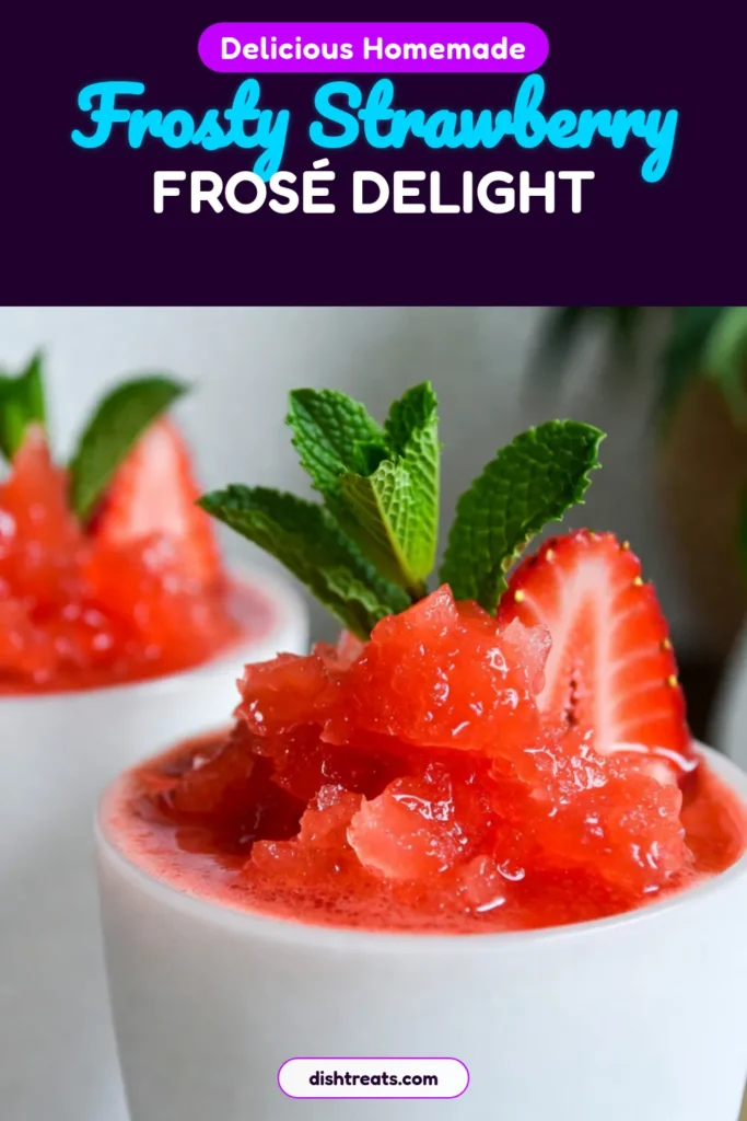 Cool off this summer with our delightful frozen strawberry frosé recipe! This refreshing summer drink combines frozen strawberries, coconut water, and a hint of lemon for a craving-quenching experience. Perfect for vegans, this frosé recipe is easy to make and will impress your guests. Blend your way to a fruity strawberry bliss you won't forget. Save this vegan frosé recipe for your next sunny gathering! #FroséRecipe #StrawberryFrosé #FrozenStrawberryDrink #VeganFrosé