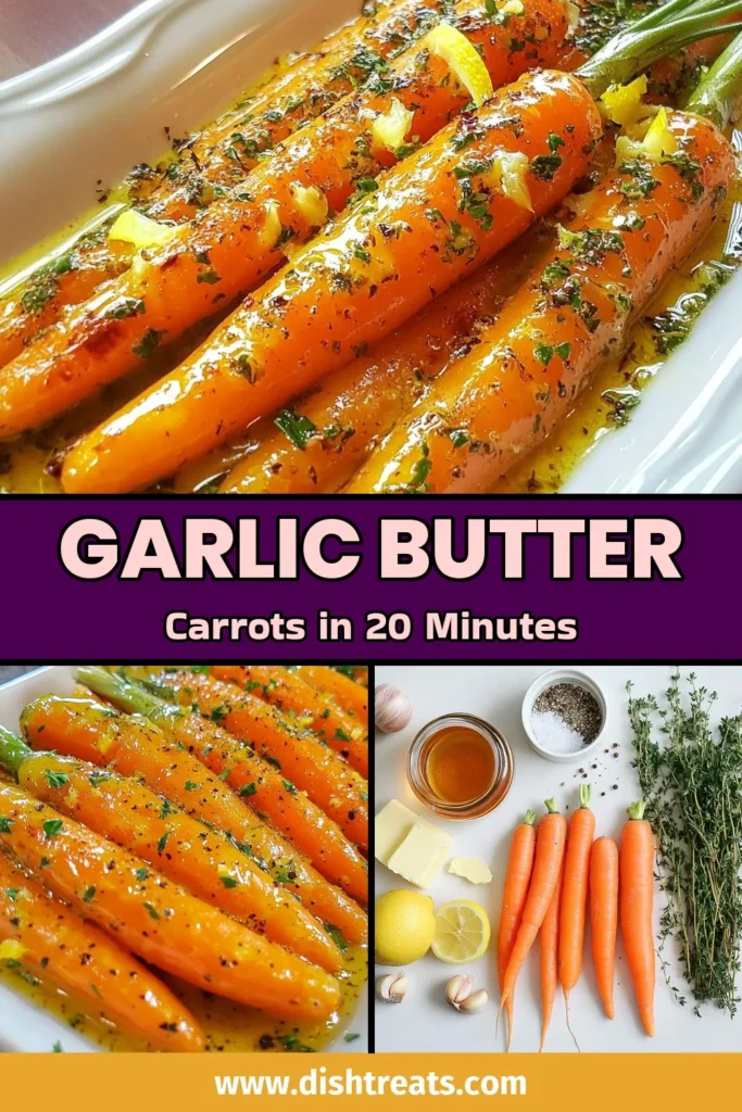 Discover the delightful flavor of Garlic Butter Herbed Carrots, the perfect easy carrot side dish for any meal! This herbed carrots recipe combines tender baby carrots with garlic butter vegetables and a hint of lemon zest for a refreshing twist. In just 20 minutes, you can create a dish that will impress your family and guests. Add this to your meal prep and enjoy a burst of flavor. Save this recipe now! #GarlicButterCarrots #HerbedCarrotsRecipe #EasyCarrotSideDish #LemonZestCarrots