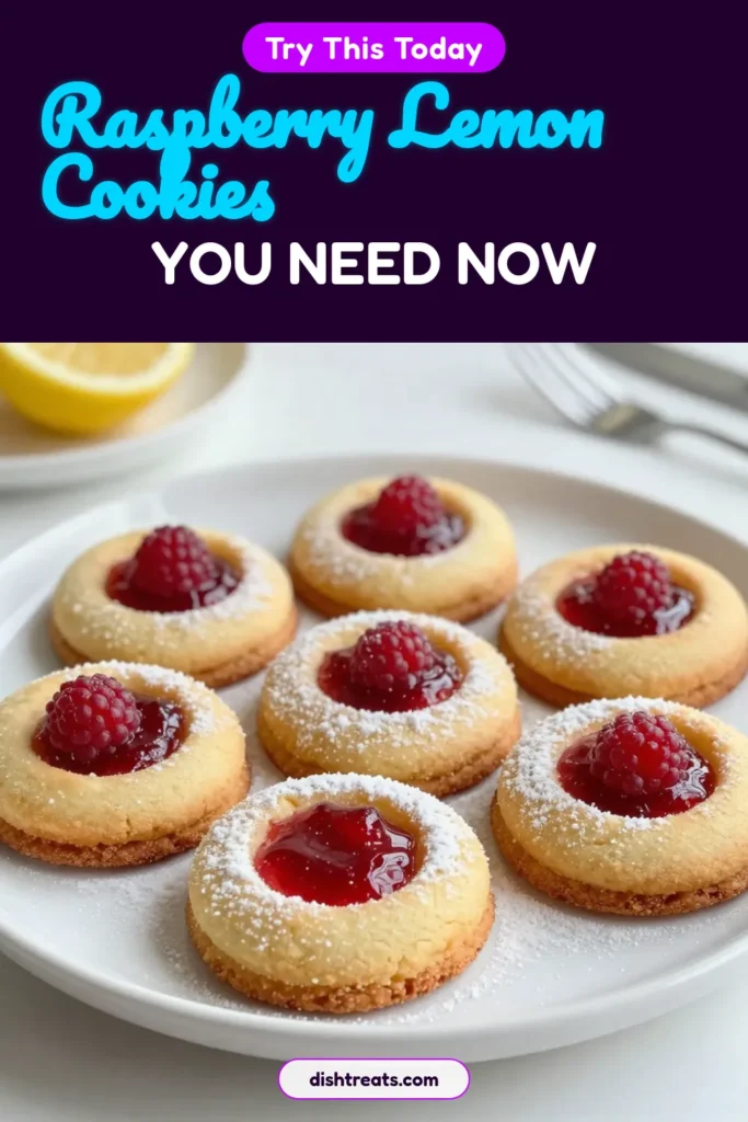 Discover the perfect blend of tart and sweet with these Raspberry Lemon Thumbprint Cookies. This easy thumbprint cookies recipe features soft cookies with jam, making them a delightful treat for any occasion. Ideal for baking enthusiasts, these raspberry lemon cookies are not only scrumptious but also a feast for the eyes. Get ready to impress your family and friends! Try the recipe today! #RaspberryLemonCookies #ThumbprintCookiesRecipe #EasyRaspberryCookies #LemonJamCookies