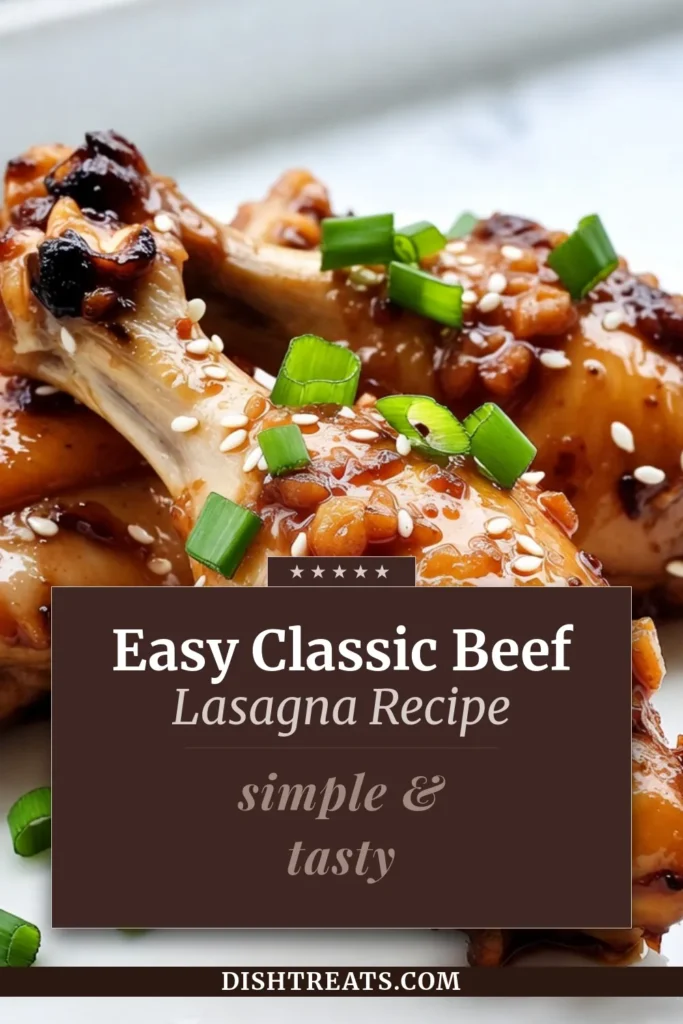 Indulge in these delicious honey garlic chicken drumsticks! This easy baked chicken drumsticks recipe features marinated chicken drumsticks soaked in a savory soy sauce. Get crispy oven-baked chicken that's perfect for any occasion. With just a few ingredients, you can create a flavorful dish that will impress your family and friends. Try this soy sauce chicken recipe today and watch them disappear! Save for later and enjoy! #HoneyGarlicChicken #BakedChicken #ChickenDrumsticks #EasyRecipes