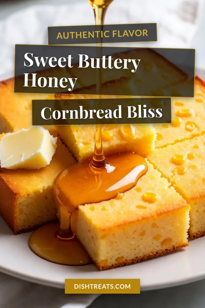 Indulge in this delicious homemade honey cornbread that's perfect for any occasion! This sweet cornbread with honey is a simple and easy cornbread with corn kernels that all your family will love. With a buttery cornbread recipe that's soft, fluffy, and bursting with flavor, it's ideal for pairing with your favorite meals. Try this honey cornbread recipe today and enjoy its delightful sweetness! Save this recipe for later! #HoneyCornbread #ButteryCornbread #SweetCornbread #CornbreadRecipe