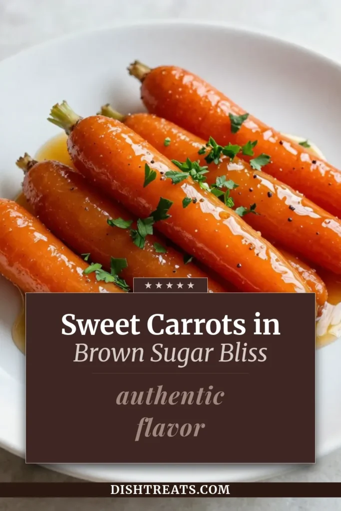Elevate your meals with these delicious Brown Sugar Glazed Carrots, a sweet and savory carrot recipe that's perfect for any occasion. These easy glazed carrots make an ideal healthy side dish, as the caramelized baby carrots are infused with rich flavors from brown sugar and spices. Ready in just 25 minutes, they are a fantastic addition to your dinner table. Try this caramelized baby carrots recipe today! Save it for later! #CarrotRecipe #HealthySideDish #GlazedCarrots #EasyRecipes
