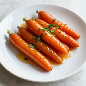 - 1 pound baby carrots (or 4 large carrots, sliced into sticks) - 4 tablespoons unsalted butter - 1/4 cup packed brown sugar - 1/2 teaspoon ground cinnamon - 1/4 teaspoon freshly grated nutmeg - Salt and freshly cracked black pepper to taste - 2 tablespoons fresh parsley, finely chopped (for garnish) For this dish, I love using baby carrots. They are sweet and tender. If you can't find them, just cut large carrots into sticks. You want them to be uniform in size for even cooking. The butter is key here. It adds richness to the glaze. Brown sugar gives the carrots a lovely sweetness. It melts down into a syrup that clings to the carrots. Ground cinnamon and nutmeg bring warmth and spice. These flavors make the dish special. Don’t forget salt and pepper. They balance the sweetness and enhance the taste. Fresh parsley brightens the dish and adds color. It’s a simple touch that makes a big difference. With these ingredients, you can create a mouthwatering side dish. It pairs well with many main courses. Whether it’s a holiday feast or a weeknight dinner, these carrots are sure to impress. {{ingredient_image_2}} Start by placing a large skillet over medium heat. Add 4 tablespoons of unsalted butter. Let the butter melt fully. You will see it bubble when it's ready. This bubbling means the pan is hot enough to continue. Once the butter melts, add 1/4 cup of packed brown sugar. Sprinkle in 1/2 teaspoon of ground cinnamon and 1/4 teaspoon of freshly grated nutmeg. Stir the mixture well. You want the brown sugar to dissolve completely. This will create a smooth and syrupy glaze. Next, add 1 pound of baby carrots to the skillet. If you use large carrots, slice them into sticks first. Make sure the carrots are fully coated with the glaze. Cook the carrots for about 10-12 minutes. Stir them occasionally to ensure even cooking. If you use regular carrot sticks, cook them for an extra 3-5 minutes. They will take longer to become tender. After cooking, season the carrots with salt and freshly cracked black pepper to taste. Toss the carrots again in the glaze to coat them well. Remove the skillet from heat. Transfer the glazed carrots to a serving dish. Finish by sprinkling 2 tablespoons of finely chopped fresh parsley on top. This adds color and freshness to your dish. Enjoy your beautifully glazed carrots! To get a great glaze, use unsalted butter. Salted butter can change the taste. Start with medium heat to melt the butter. Once it bubbles, add the brown sugar. Stir well until it dissolves. The mixture should be smooth and syrupy. If it looks grainy, keep stirring. Add the carrots right after. Make sure they are coated evenly. This helps them soak up the flavor. You need a large skillet for this recipe. A wooden spoon works best for stirring. Use a spatula to toss the carrots. A measuring cup helps with the brown sugar. Having a peeler is a good idea if you use large carrots. It makes cutting them into sticks easy. A sharp knife is also essential for cutting. For a nice look, arrange the glazed carrots neatly in your dish. Drizzle any leftover glaze from the skillet over the top. This adds more flavor and shine. Sprinkle fresh parsley on top for color. It makes the dish pop. Serve them warm for the best taste. Enjoy your beautiful side dish! Pro Tips Choose Fresh Carrots: Opt for firm, vibrant baby carrots for the best flavor and texture. Fresh carrots will have a natural sweetness that enhances the glaze. Adjust Sweetness: Depending on your taste preference, feel free to adjust the amount of brown sugar. You can add more for a sweeter glaze or reduce it for a more savory flavor. Even Cooking: For uniform cooking, try to cut larger carrots into similar-sized pieces as baby carrots. This ensures they all cook evenly and reach the desired tenderness at the same time. Garnish for Color: Don't skip the fresh parsley garnish! It not only adds a splash of color but also a fresh flavor that balances the sweetness of the glazed carrots. {{image_4}} You can change the flavor by adding spices. Try ginger for warmth. A pinch of cayenne adds heat. Mix in cloves for a festive touch. Each spice gives the dish a new twist. Experiment to find your favorite blend. Carrots are great, but you can use other veggies. Sweet potatoes work well for a richer taste. Green beans add a nice crunch. Even parsnips can replace carrots. Each vegetable brings its own unique flavor and texture to the dish. If you love sweet dishes, add more brown sugar. You can also drizzle honey or maple syrup. These will enhance the sweetness. Just be careful not to overpower the glaze. Balance is key to a tasty side dish. After enjoying your brown sugar glazed carrots, you may have some left. Store them in a clean, airtight container. Make sure to cool the carrots completely before sealing the container. This helps keep them fresh. Place the container in the fridge. The carrots will last for about 3 to 5 days. To reheat your glazed carrots, you have a few options. You can use the microwave for quick heating. Place the carrots in a microwave-safe dish. Cover them with a damp paper towel to keep moisture in. Heat them for 30 seconds, then stir and check. If they need more time, heat in 15-second bursts until warm. Another option is to use a skillet. Add the carrots to the skillet over low heat. Stir them often to prevent burning. This method also helps retain the glaze. If you want to save glazed carrots for later, freezing is a great option. First, let the carrots cool completely. Then, place them in a freezer-safe bag or container. Remove as much air as possible before sealing. You can freeze the carrots for up to 3 months. When ready to eat, thaw them in the fridge overnight. Reheat them in a skillet or microwave, as mentioned above. Enjoy the sweet flavor even after freezing! Yes, you can use frozen carrots. They are convenient and save time. However, frozen carrots may not have the same crunch. Cook them for about 5 minutes longer than fresh carrots. This will help them get tender and soak up the glaze. Glazed carrots can last for about 3 to 5 days in the fridge. Store them in an airtight container. Make sure they cool down before sealing the container. This helps keep them fresh and tasty. Yes, you can prepare glazed carrots ahead of time. Cook them as usual and let them cool. Store them in the fridge. When ready to serve, simply reheat them in a pan. Add a bit of butter for extra flavor. Enjoy your delicious side dish without the last-minute rush! This blog post shared a simple and tasty recipe for glazed carrots. We covered key ingredients, preparation steps, and useful tips. You learned how to create a perfect glaze and explore variations to make the dish your own. Proper storage and reheating methods ensure you enjoy leftovers later. Cooking can be fun and easy. Use these ideas to bring joy to your meals. Go ahead and try making glazed carrots today!